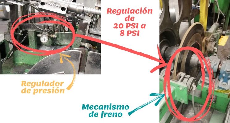 Rugalador de presion manual